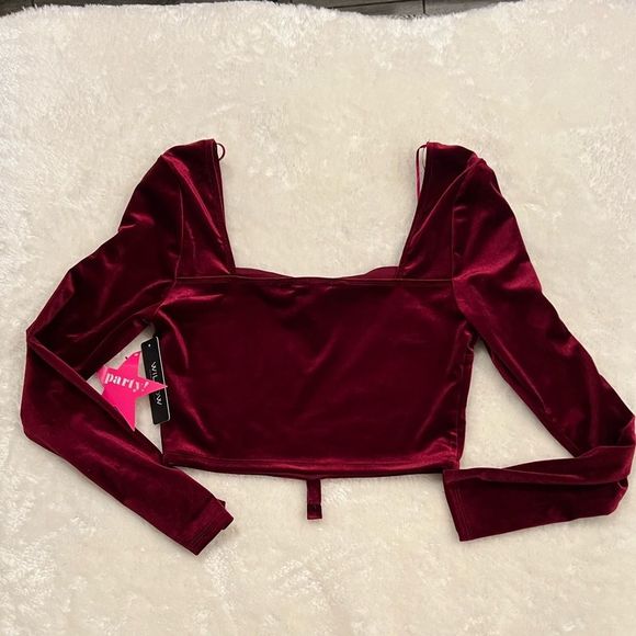 Willow Tops - 3/$25✨Willow Velvet Long Sleeve Top
